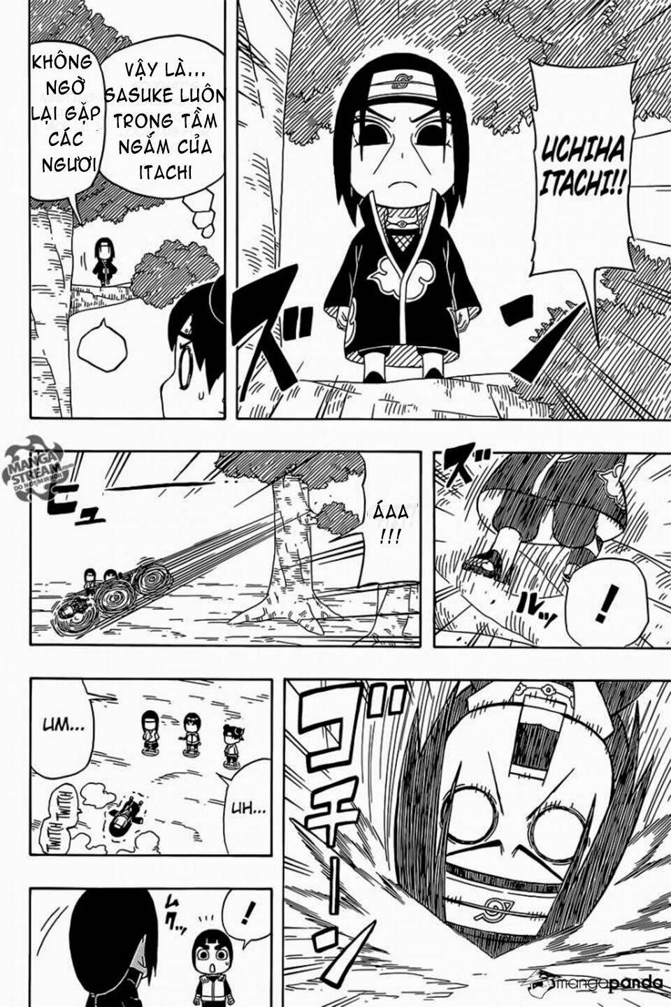 cửu vĩ hồ ly ngoại truyện rock lee chapter 33 9