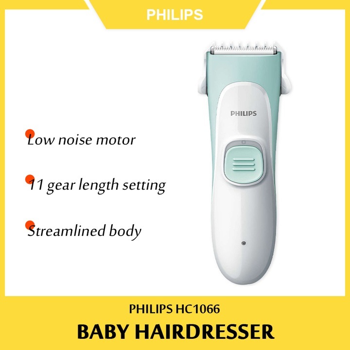 Tông đơ cắt tóc cho bé nhãn hiệu Philips HC1066 - Hàng Nhập Khẩu