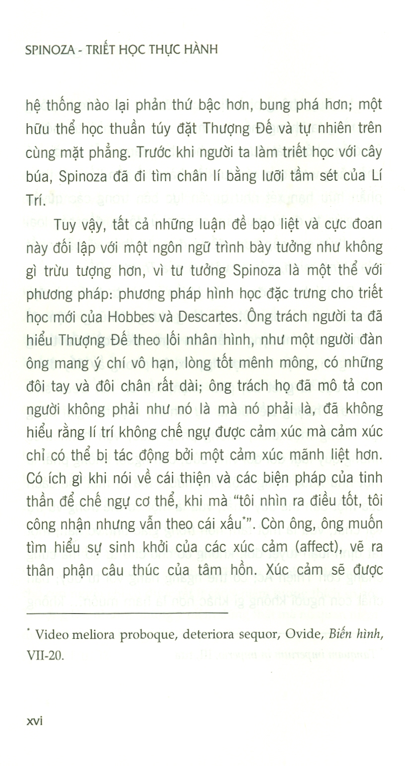 SPINOZA _ TRIẾT HỌC THỰC HÀNH_ Gilles Deleuze_Nguyễn Anh Cường dịch_ NXB Tri Thức