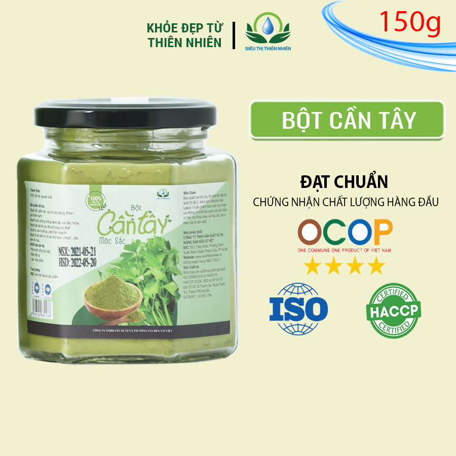 Bột Cần Tây Mộc Sắc Cao Cấp 150g