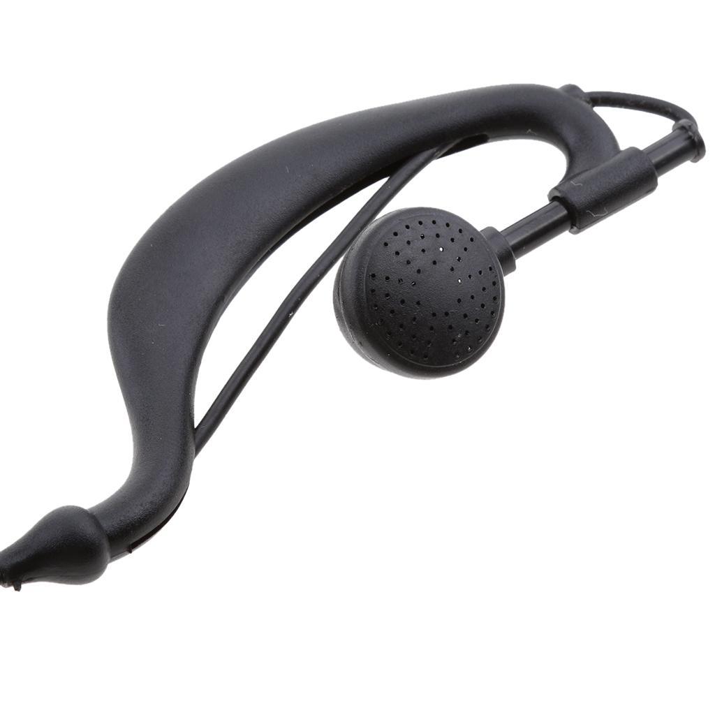 1 Pin 2.5mm Earpiece Headset w/ PTT Mic for    Radio