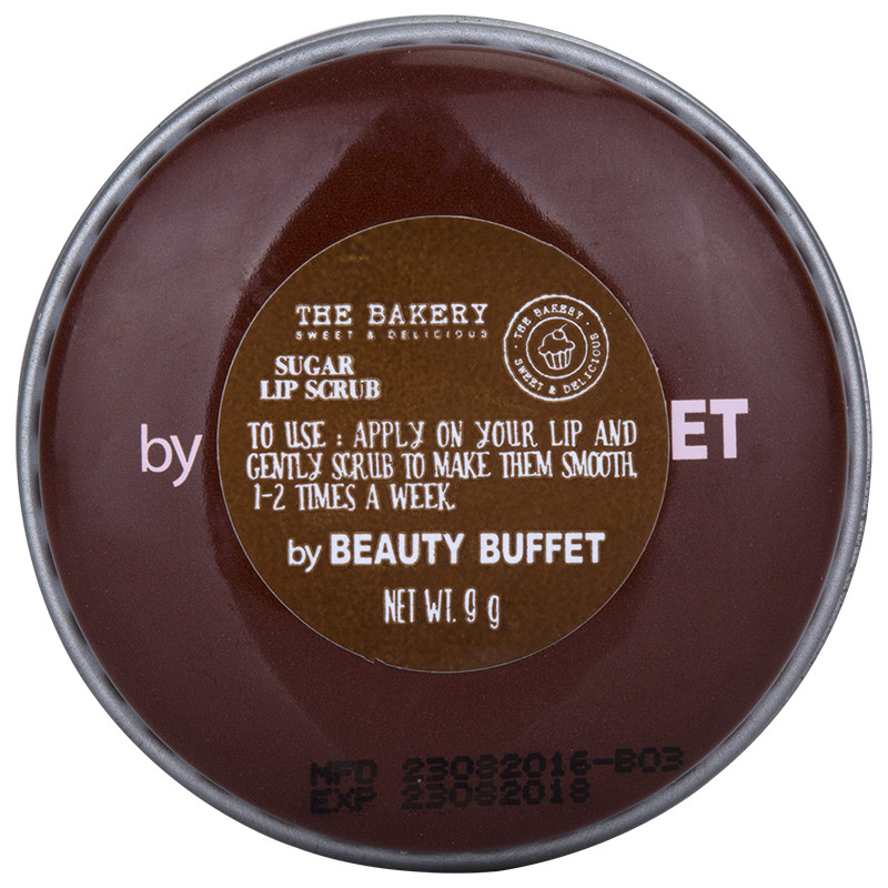 Đường Tẩy Tế Bào Chết Môi Beauty Buffet The Bakery Sugar Lip Scrub 9g