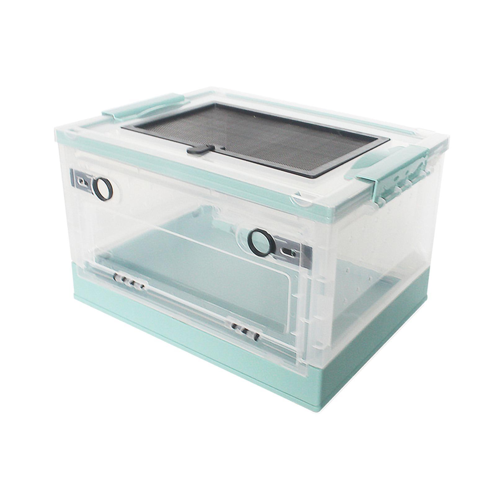 Reptile Breeding Box Cage Habitat Insect Hamster Feeding Box Pet Terrarium Tank for Lizard Scorpion Mouse Hedgehog