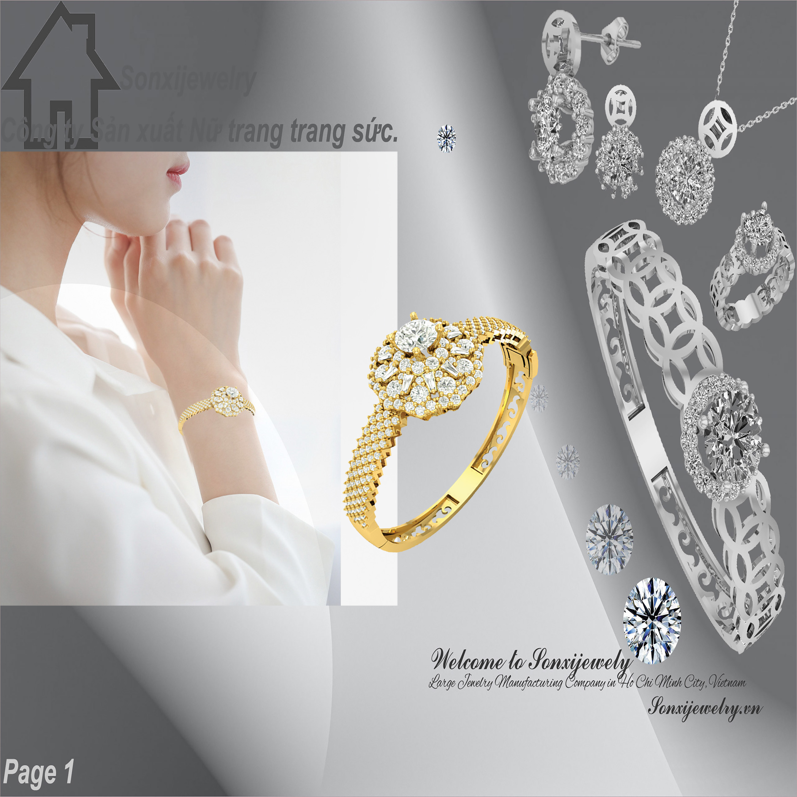 VÒNG TAY XI MẠ MẪU ĐẸP 3
