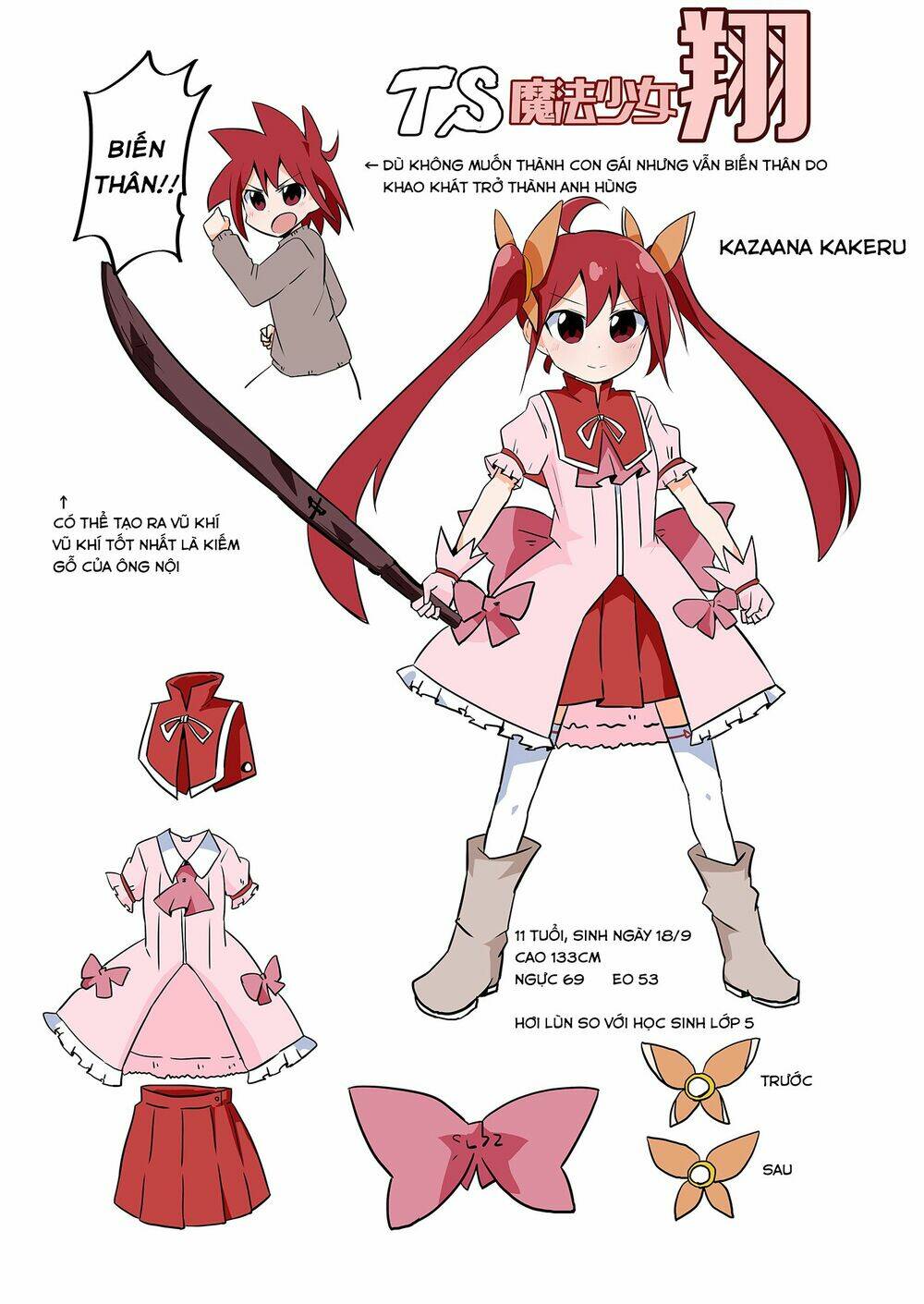 ma pháp thiếu nữ kakeru chapter 4.5 8