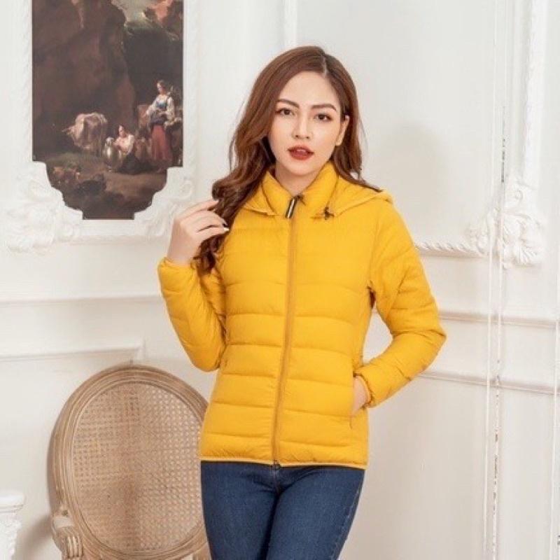 Áo khoác phao nữ chất đẹp mùa dông ấm áp