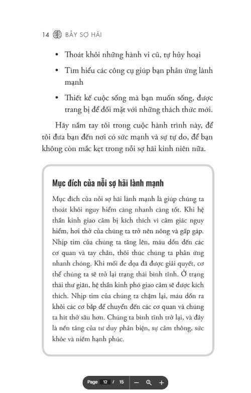 Bẫy Sợ Hãi - Cách Nhận Diện Những Tác Nhân Khiến Bạn Mắc Kẹt &amp; 6 Bước Khoa Học Để Vượt Qua Nỗi Sợ - Tiến Sĩ Tâm Lý Nancy Stella - Alpha Books