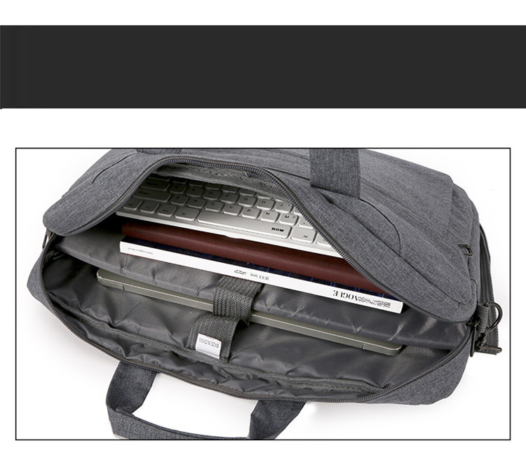 Túi Xách Laptop Nam Nữ Công Sở, Cặp đựng Laptop 15,6 inch Đa Năng, Cặp Tài Liệu Vải Oxford Chống Thấm Nước
