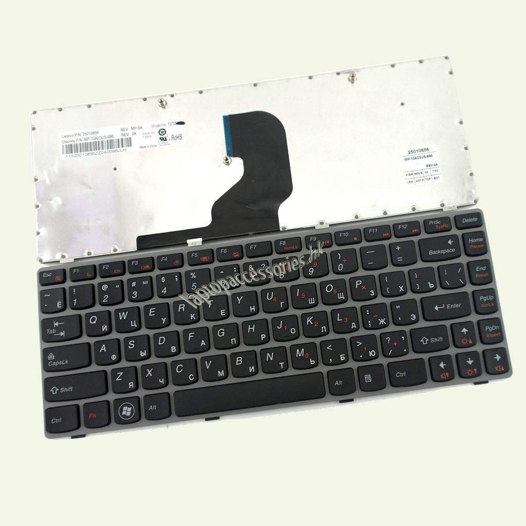 (KEYBOARD) BÀN PHÍM LAPTOP DÀNH CHO LENOVO Z460 dùng cho IdeaPad Z450 Z460 Z460A Z460G