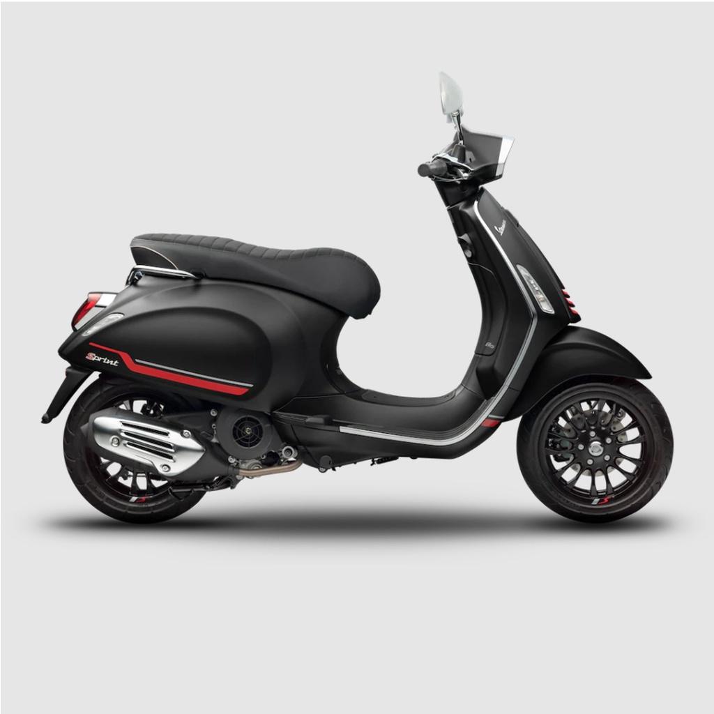 Xe Tay Ga Vespa Sprint S 150 Màu Đen Sần Black Opaco