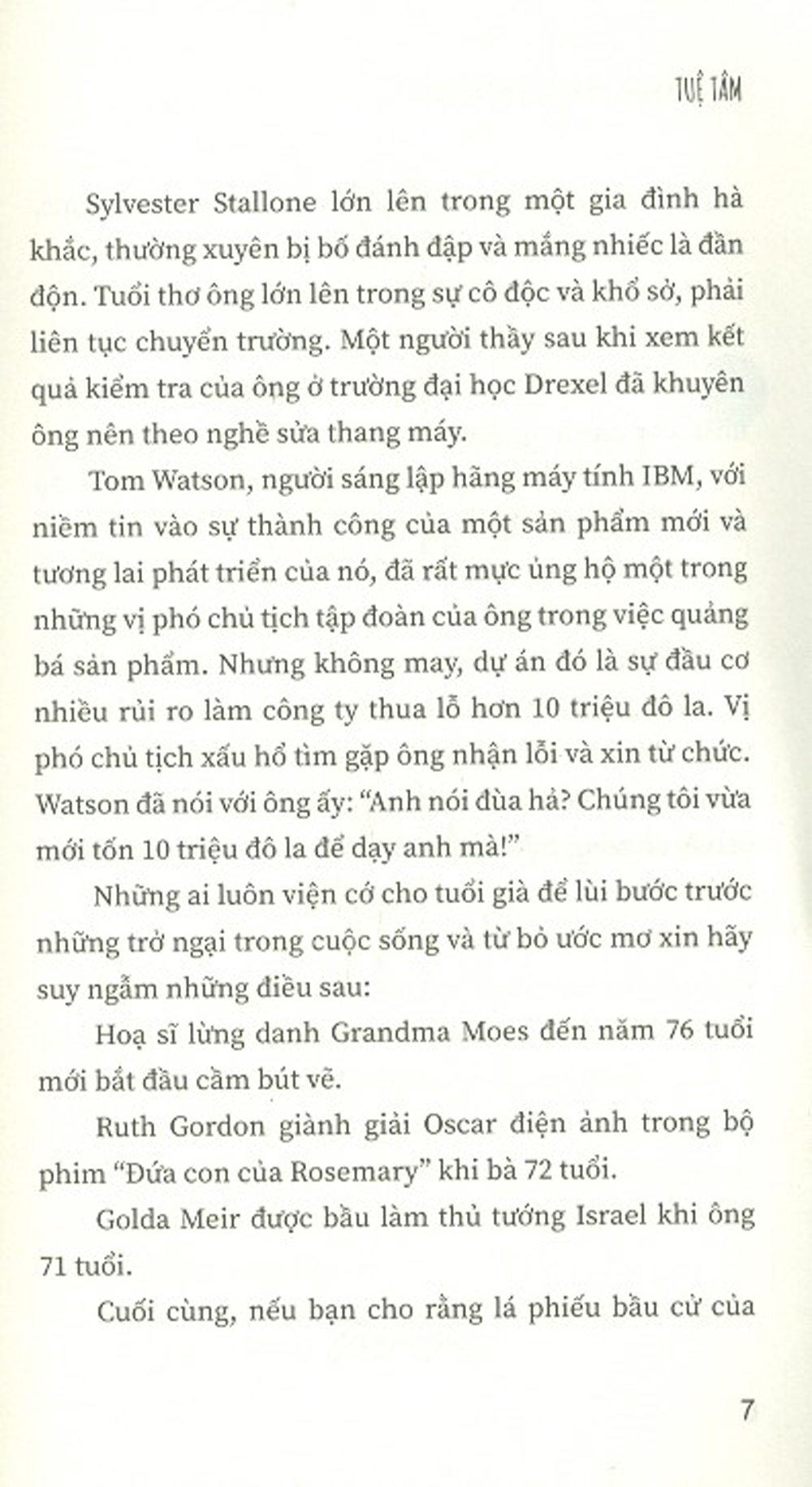 Khát Vọng Vô Bờ Chứ Đừng Dại Khờ