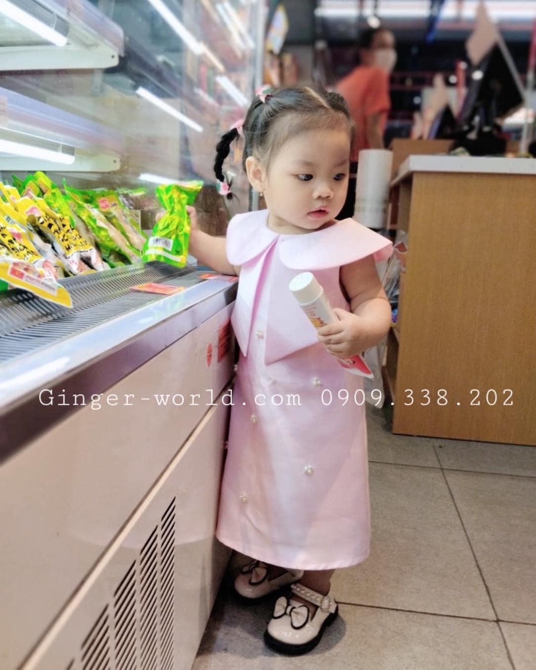 Đầm Sumi dự tiệc cho bé gái Gingerworld HQ975
