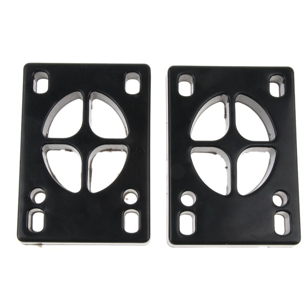 2x Pair of Skateboard Riser Pads