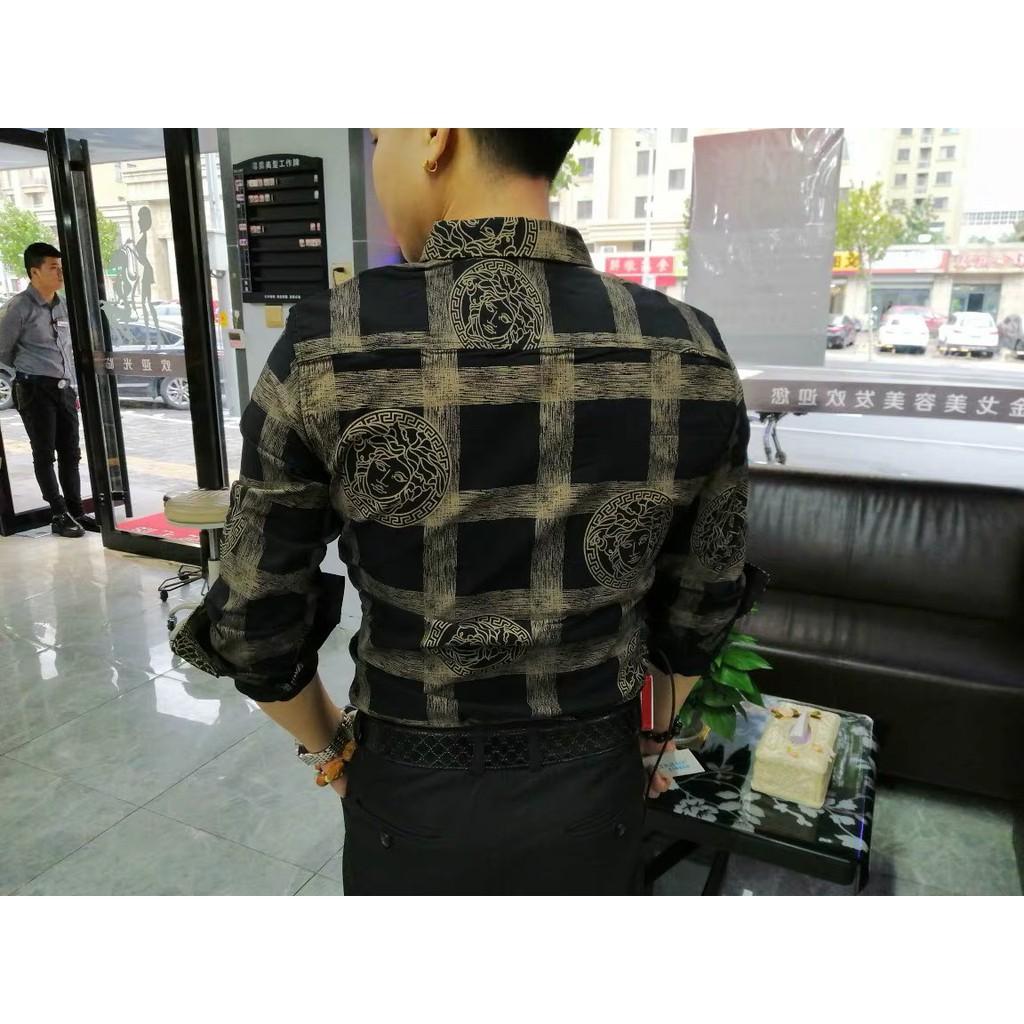 ÁO SƠ MI NAM CỔ TÀU PHONG CÁCH HÀN