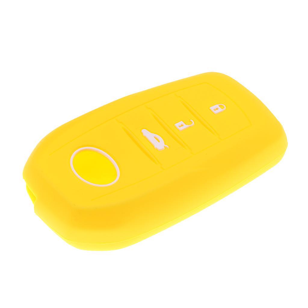 Car Key Silicone 3 Buttons Protective Case Cover For