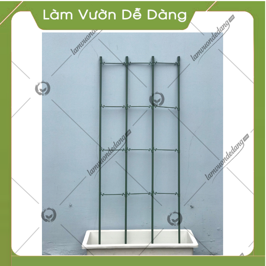 KHUNG HOA LEO XẾP GỌN - KHUNG TRỒNG CÂY ĐA NĂNG - Dùng làm khung giá đỡ cho hoa hồng leo, cây hoa leo tạo vẻ sang trọng tinh tế cho khu vườn