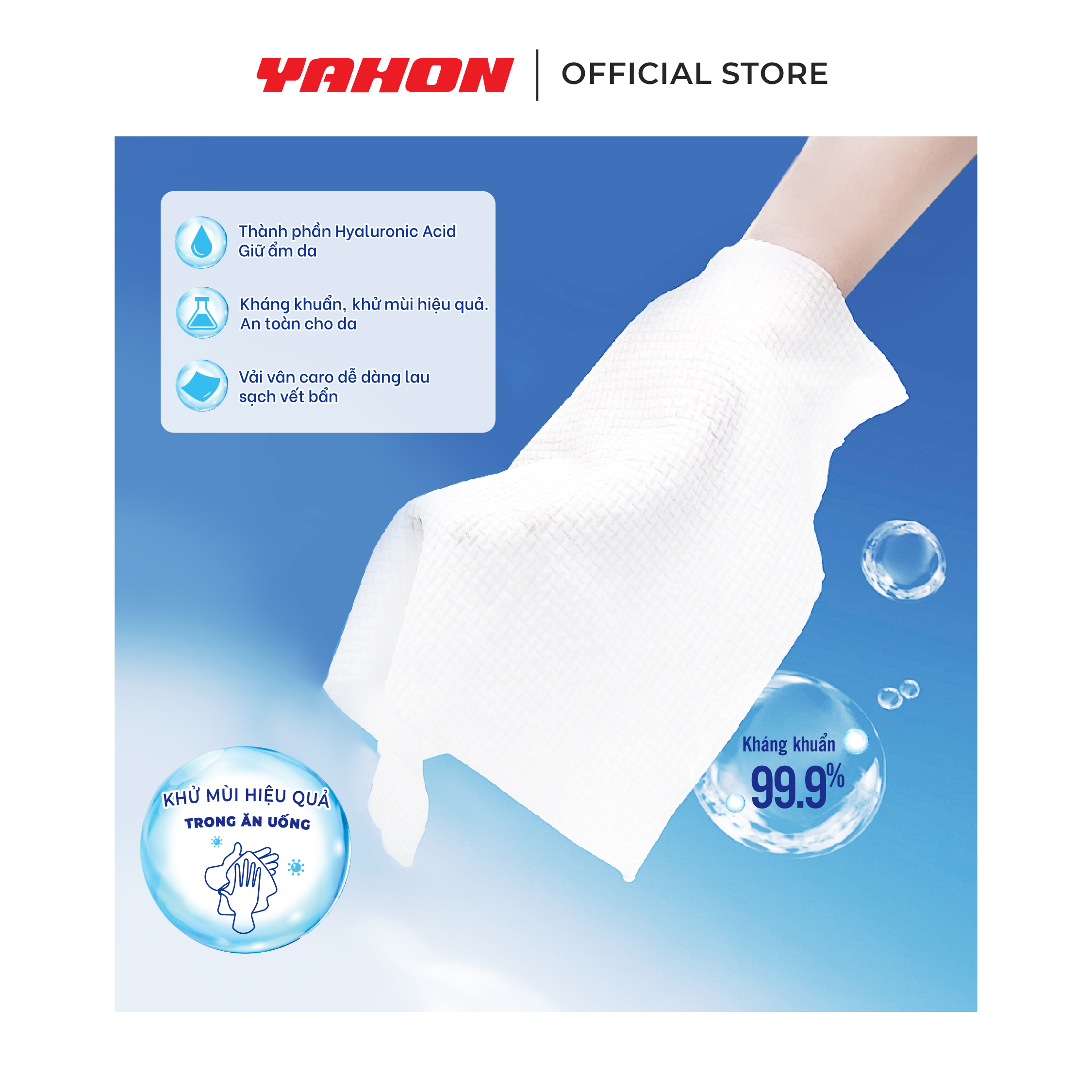 Khăn Ướt Gia Đình Wuna 100 Miếng/Bao - Kháng Khuẩn, Không Mùi