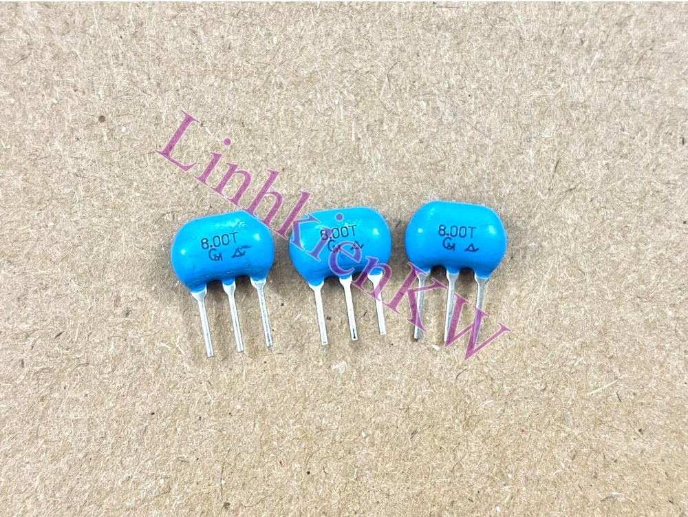 10 con Thạch anh 5mhz 8mhz 10mhz bóng, lưng gù, chống ẩm, mới, chính gốc Murata