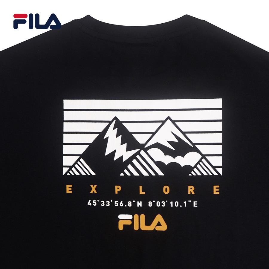 Áo thun tay ngắn thời trang unisex Fila EXPLORE RS2 - FS2RSD2793X-BLK