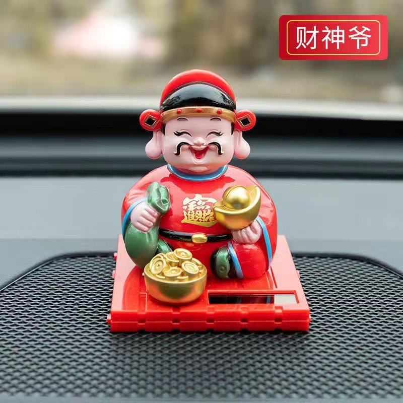 Tượng phật thần tài gật đầu năng lượng