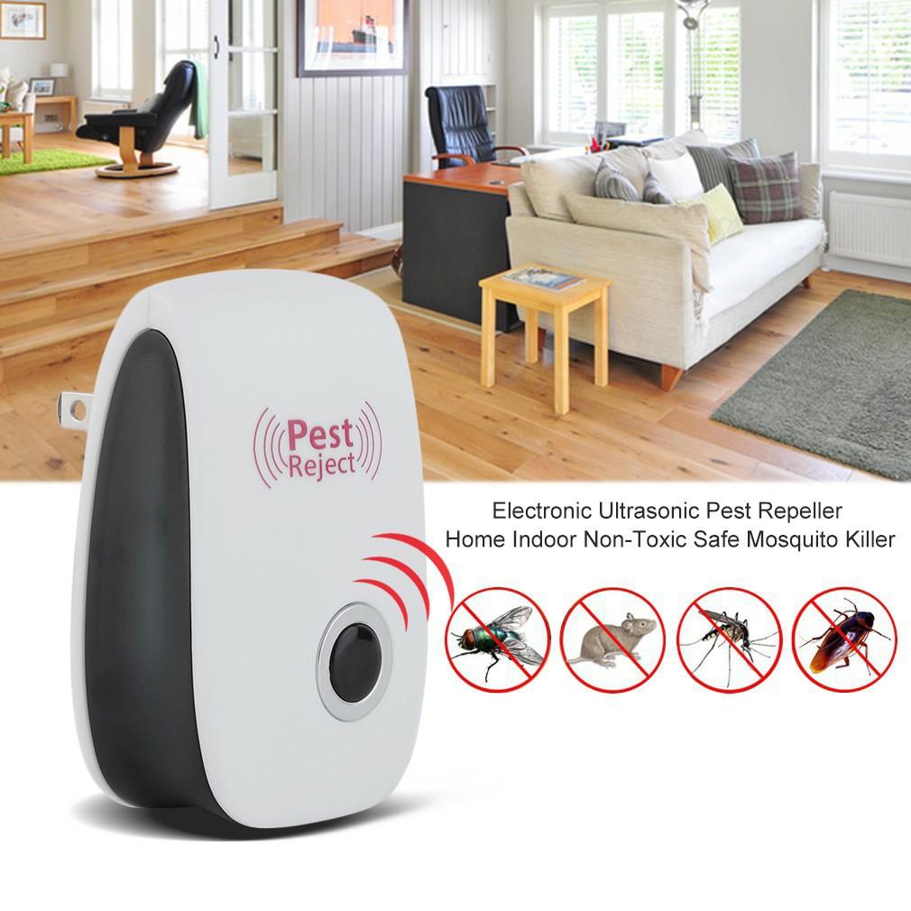 Máy Đuổi Chuột, Muỗi, Côn Trùng PEST REJECT Bằng Sóng Siêu Âm Không Sát Sinh