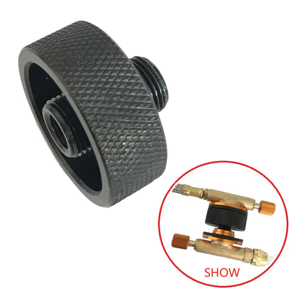 Cắm Trại Dã Ngoại Bếp Gas Nạp Adapter Bình Ga Chuyển Đổi Cổng Kết Nối Hợp Kim