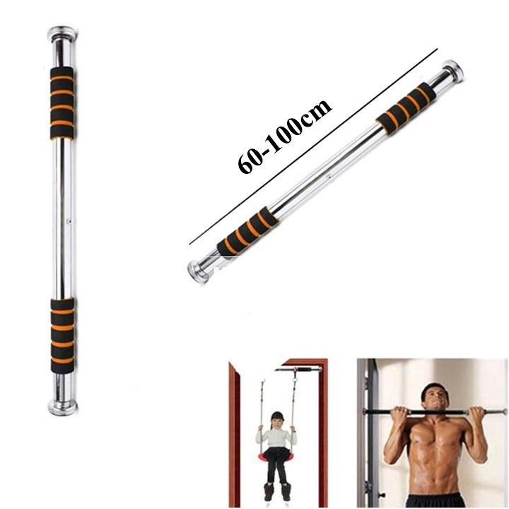 xà đơn tại nhà , Xà đơn gắn cửa, treo tường đa năng kích thước 60-100cm và 80-130cm