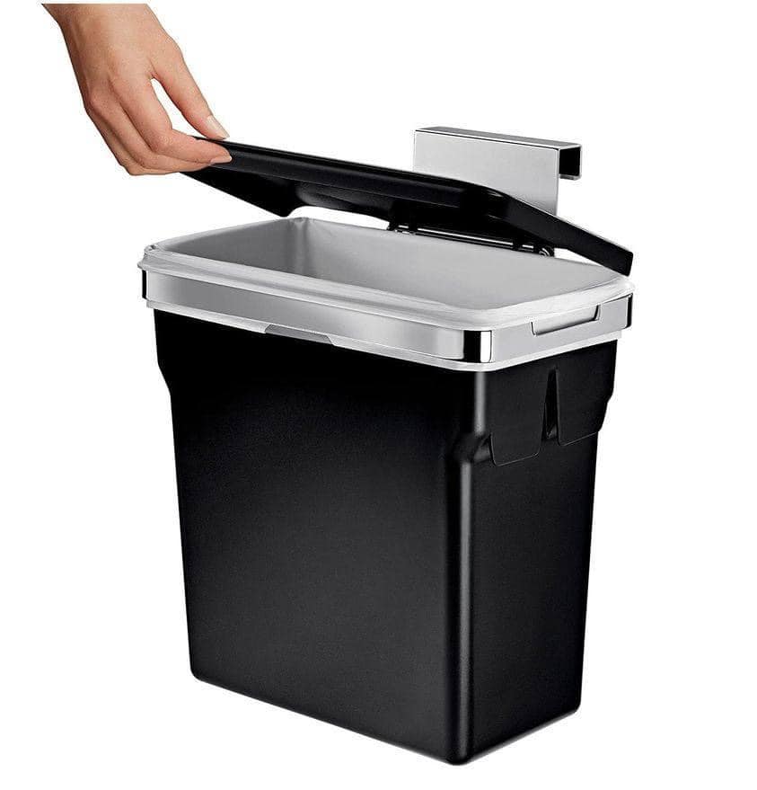 Thùng Rác Gắn Cánh Tủ Bếp Simplehuman 10 Lít Hàng chính hãng