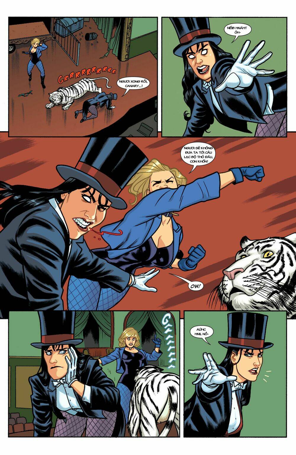 black canary and zatanna - bloodspell chapter 3 32