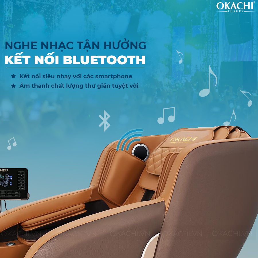 Ghế massage toàn thân OKACHI Luxury JP-I79