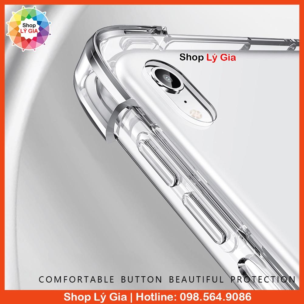 Ốp lưng trong suốt chống sốc cho iPad Pro 11/12.9, Air 1/2/3/4, Mini 1/2/3/4/5/6, Gen 2/3/4/5/6/7/8/9