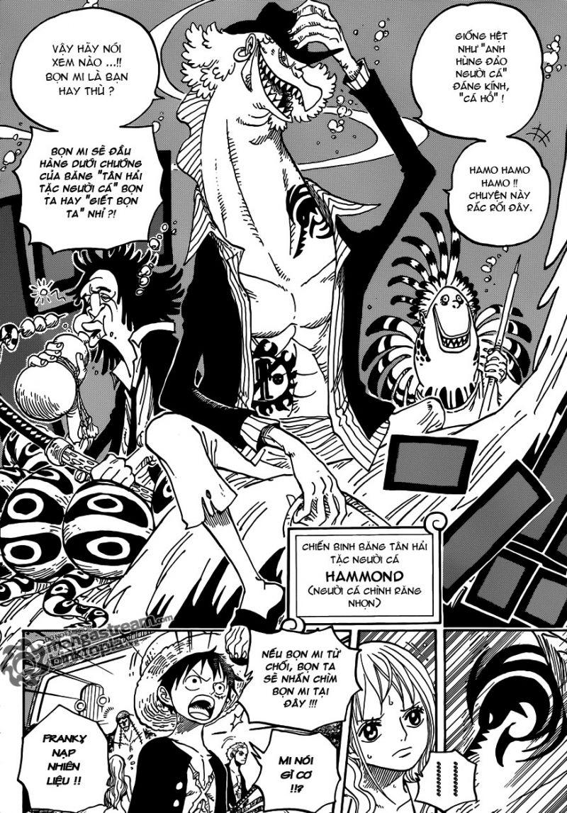 đảo hải tặc - one piece chapter 607 12