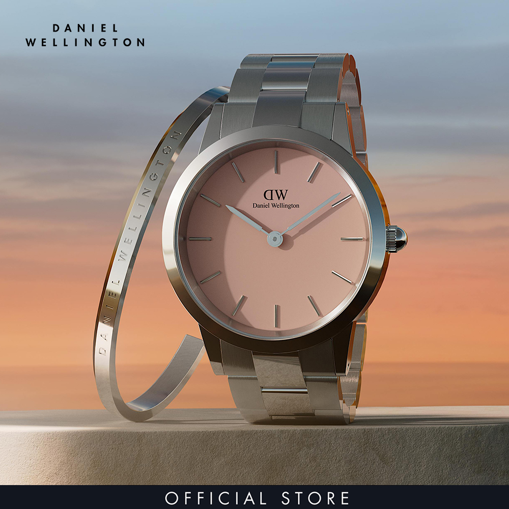 Đồng hồ Nữ Daniel Wellington dây Kim loại - Iconic Link Pastel 32mm DW00100535