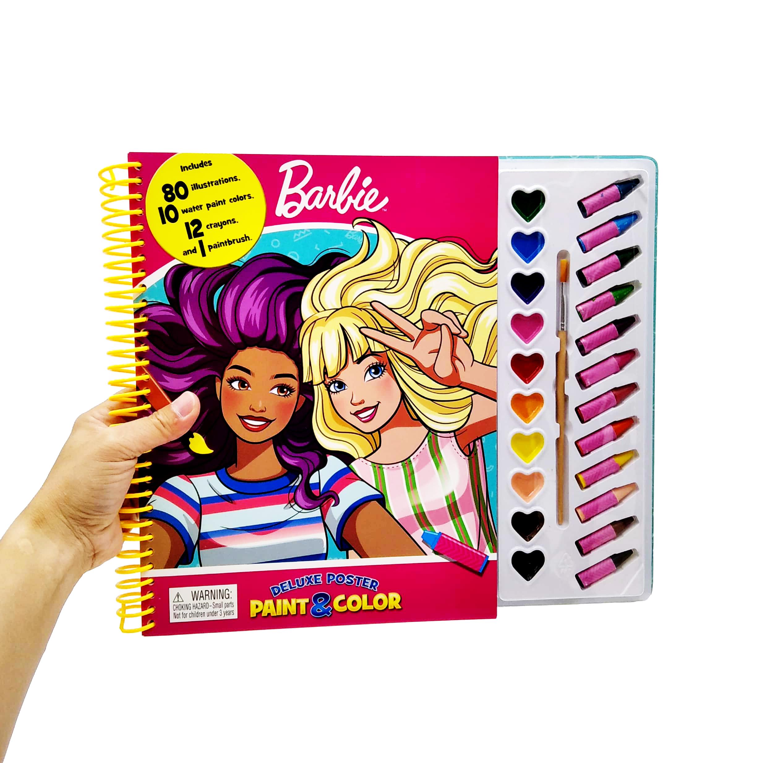 Mattel Barbie Deluxe Poster Paint &amp; Color