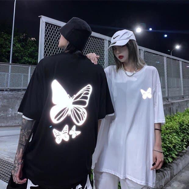 Áo thun Phản quang Unisex - BUTTERFLY