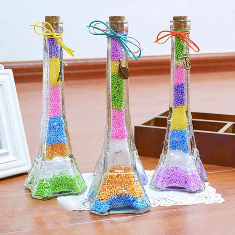 Túi hạt xốp màu cỡ lớn trang trí lọ hoa, hộp quà tặng, trộn slime