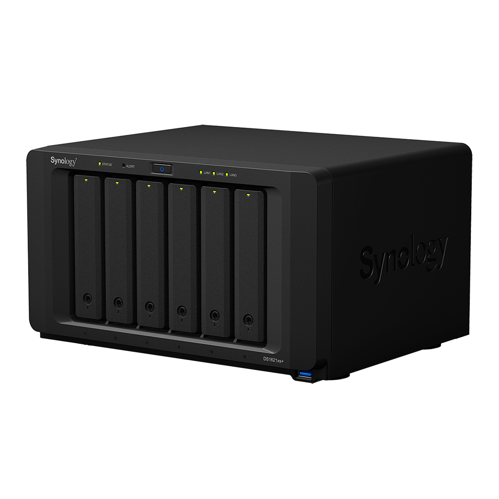 Thiết bị lưu trữ mạng NAS Synology DS1621xs+ - Hàng chính hãng