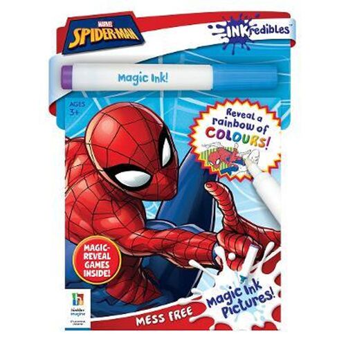 Inkredibles Spider-Man Magic Ink Pictures