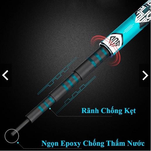 Cần Câu Đài cao cấp ChuangWei Lăng Thiên Đại Ngư Bản Xanh 5H CT49