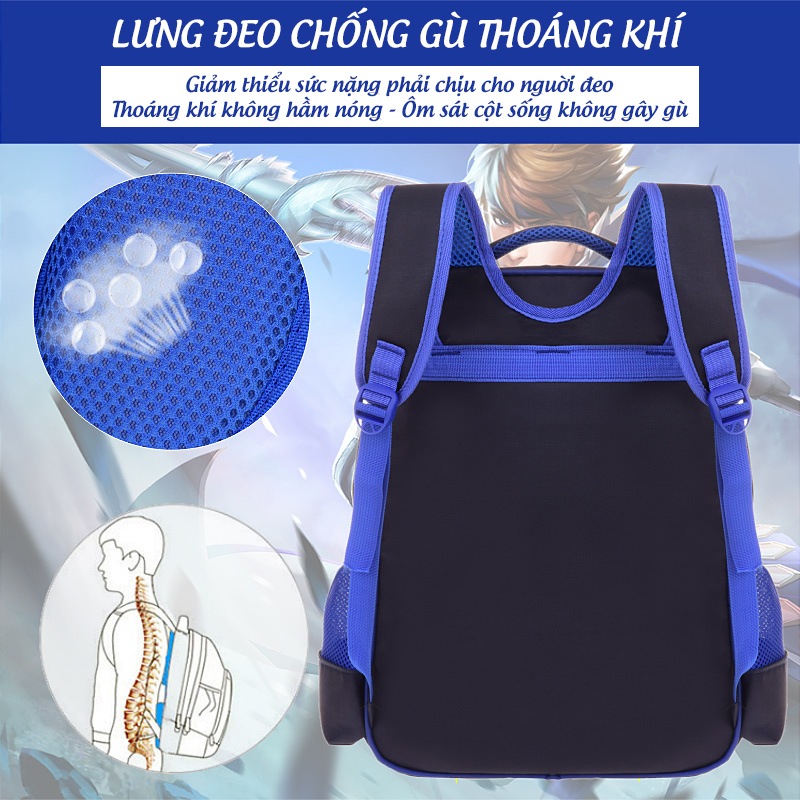 Balo đi học cho bé - Balo hoạt hình cao cấp