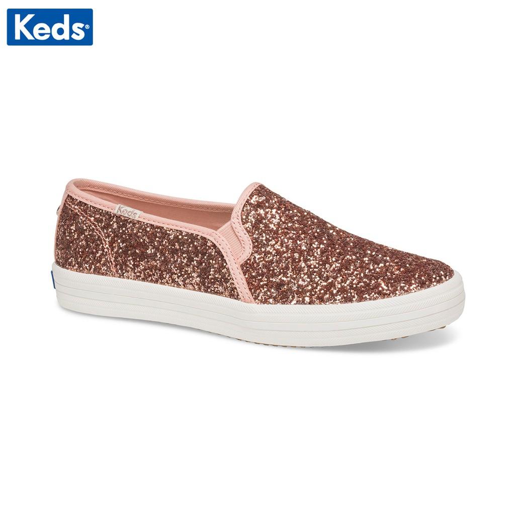 Giày Keds Nữ - Double Decker Ks Glitter Rose Pink - KD060095