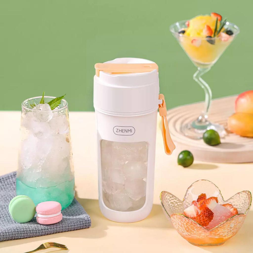 Máy Xay Sinh Tố Không Dây 340ml 10 Lưỡi Dao Tiện Dụng