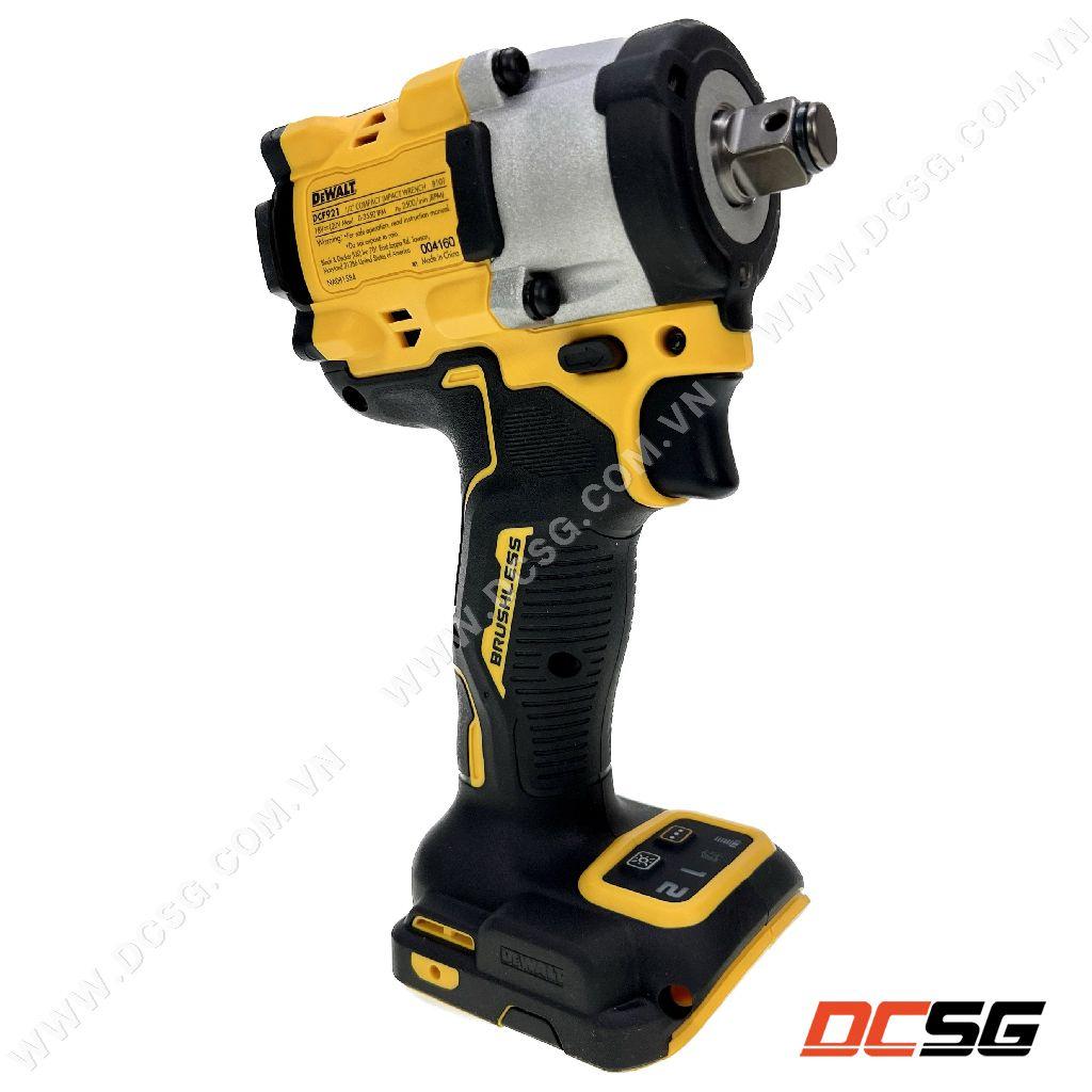 Máy siết bu lông dòng ATOMIC 18V/ 20V MAX 1/2" DEWALT DCF921N-B1 | DCSG