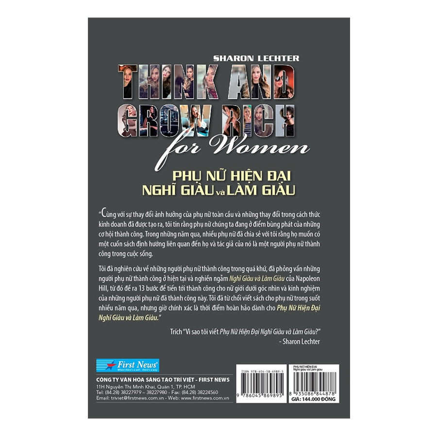 Phụ Nữ Hiện Đại Nghĩ Giàu Và Làm Giàu - bước đi chiến lược dẫn đến thành công dành cho phụ nữ thời hiện đại