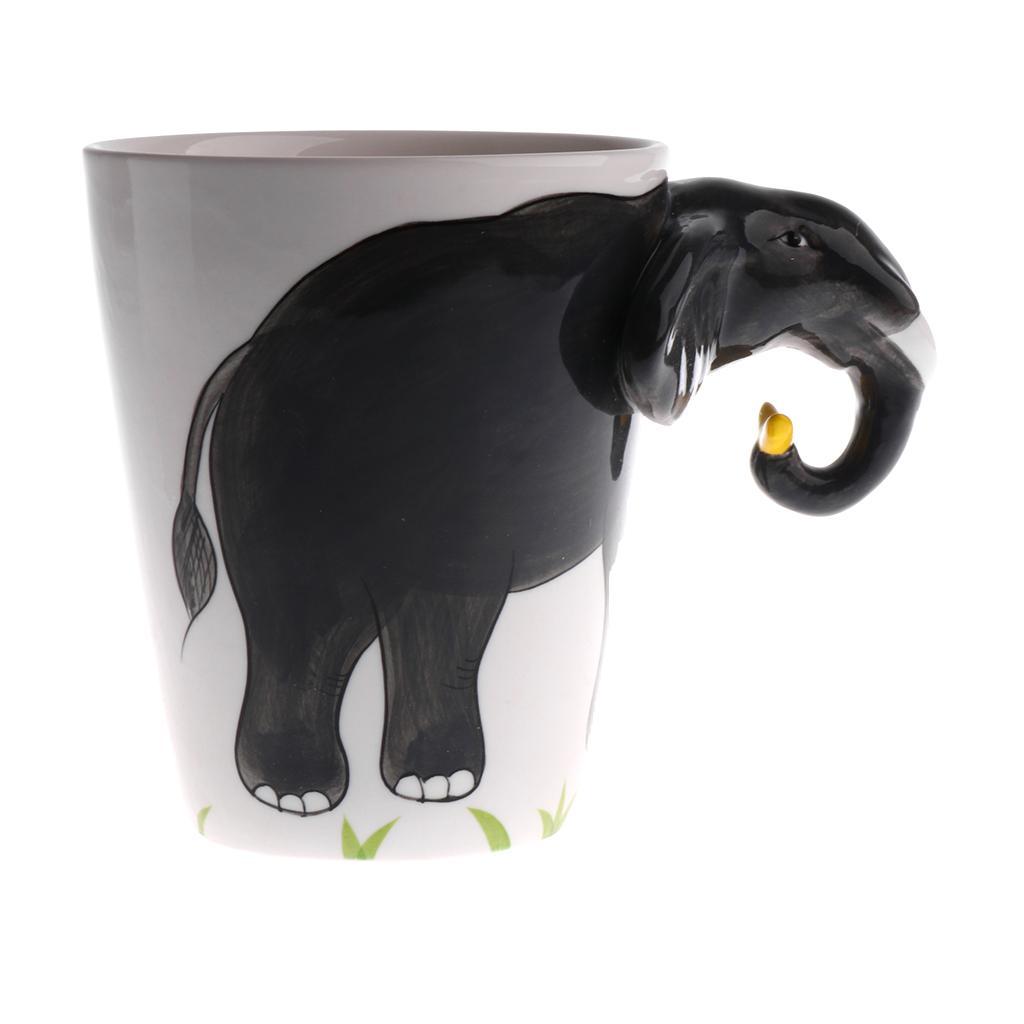Creative 3D Hand-painted Ceramic Cup Coffee Milk Water Mug