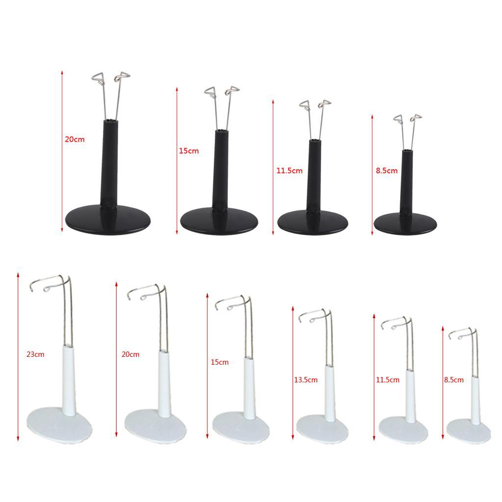 10 Set Adjustable 20-25cm Doll Display Holder Bear Support Stand Accessories