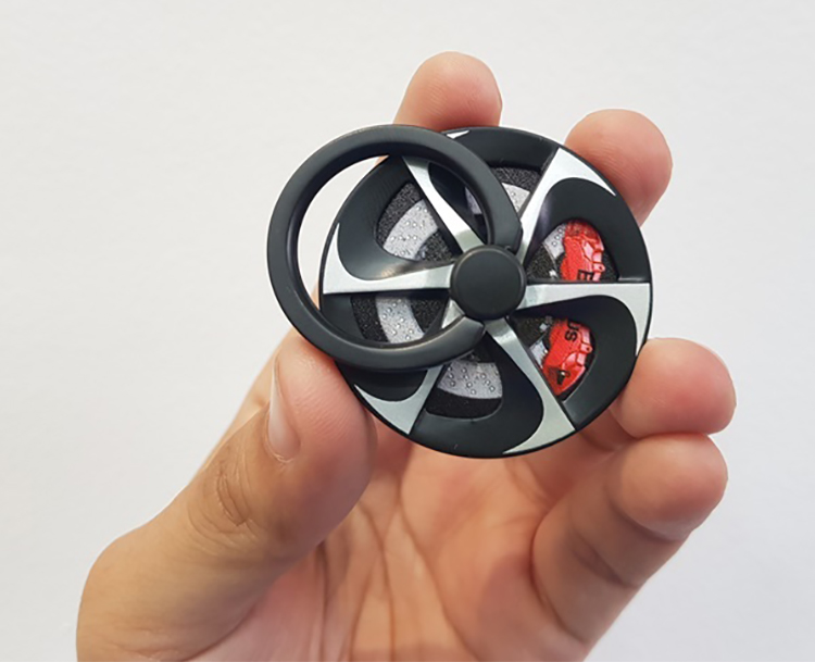 Giá Đỡ Iring Wheel Baseus Tích Hợp Spinner - Hàng Nhập Khẩu