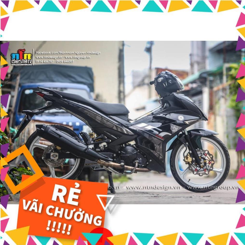 Tem Rời Exciter 150 Mẫu Y15ZR Xám Đen