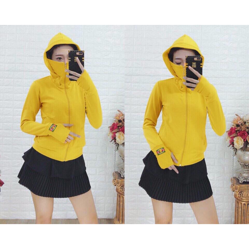Áo khoác chống nắng nữ tay sỏ ngón CX01-Tím