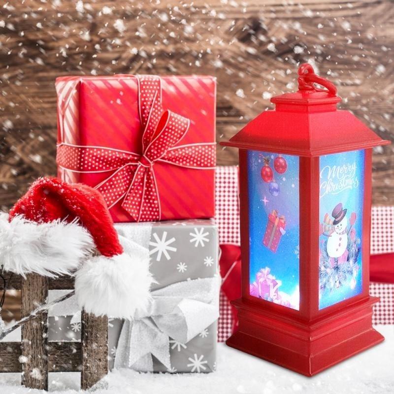 Đèn LED trang trí giáng sinh hình ông già Noel/người tuyết/tuần lộc